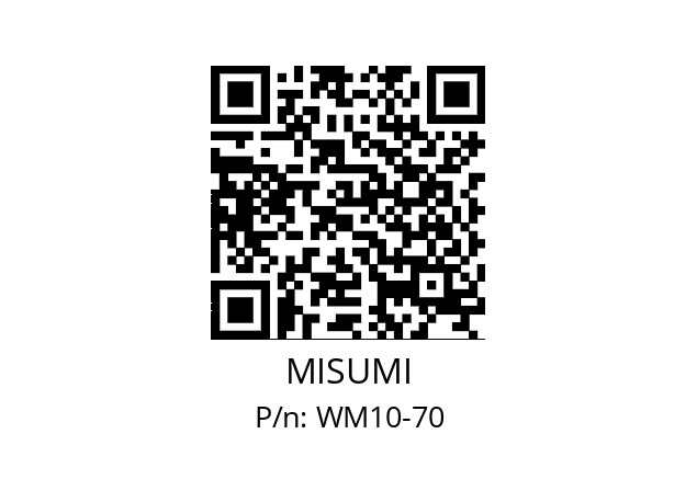   MISUMI WM10-70