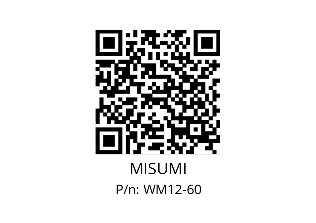   MISUMI WM12-60