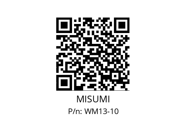   MISUMI WM13-10