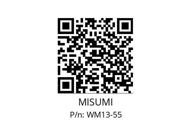   MISUMI WM13-55