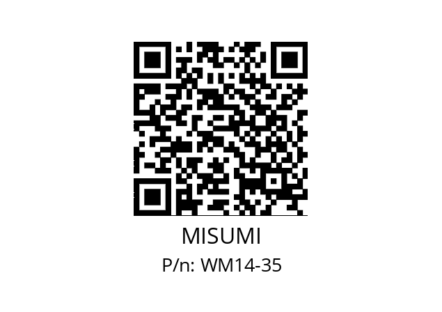   MISUMI WM14-35