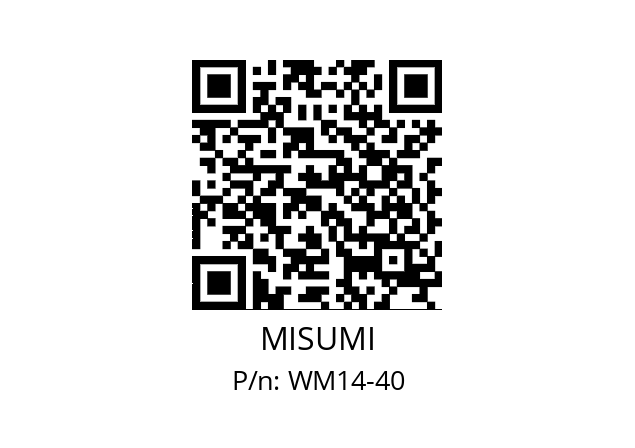   MISUMI WM14-40