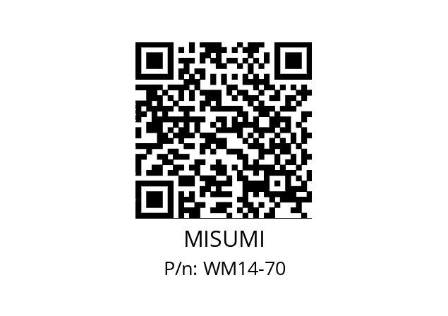   MISUMI WM14-70