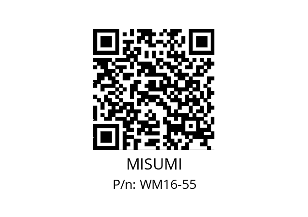   MISUMI WM16-55