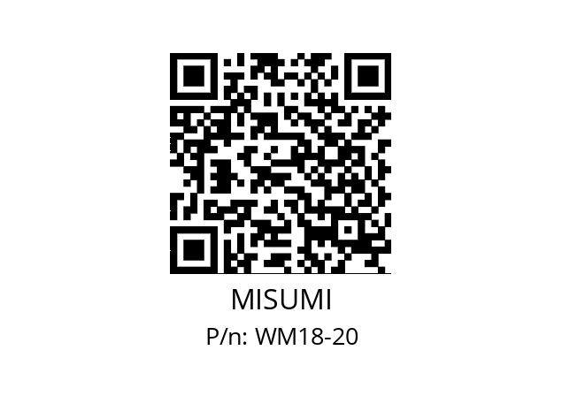   MISUMI WM18-20