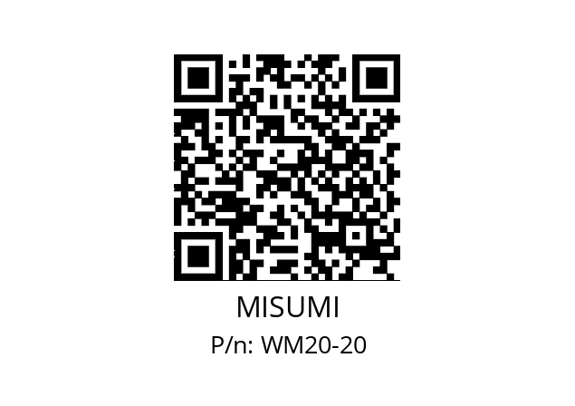   MISUMI WM20-20