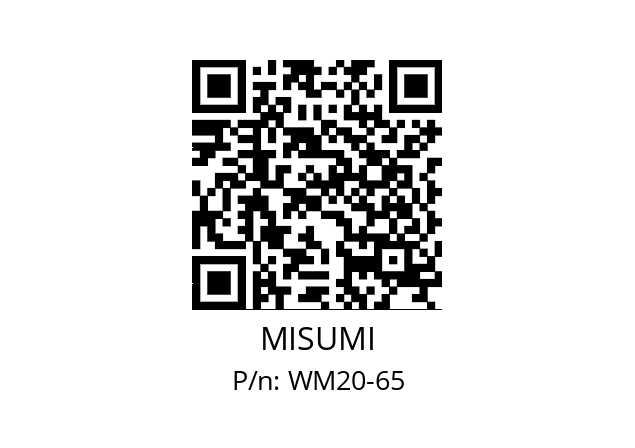   MISUMI WM20-65