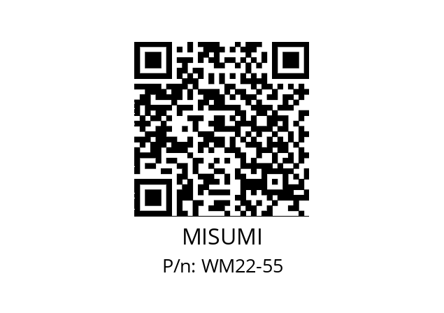   MISUMI WM22-55