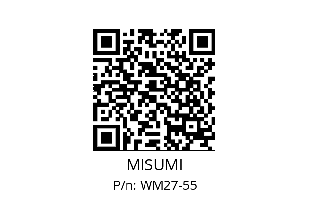   MISUMI WM27-55