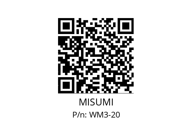   MISUMI WM3-20