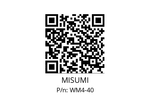   MISUMI WM4-40