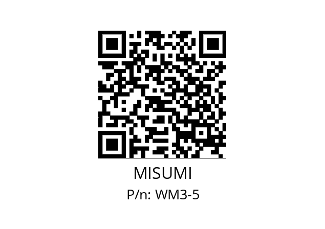   MISUMI WM3-5