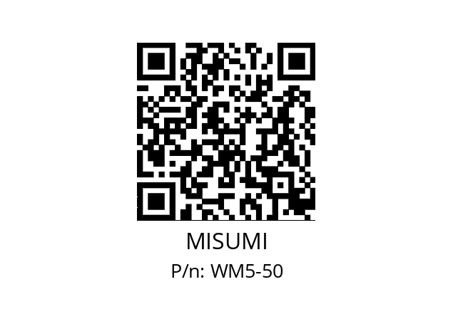   MISUMI WM5-50