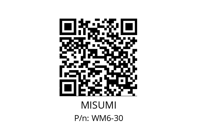   MISUMI WM6-30