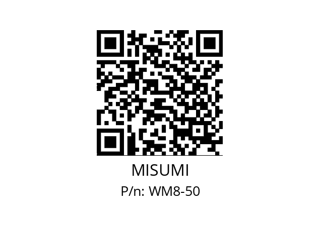   MISUMI WM8-50