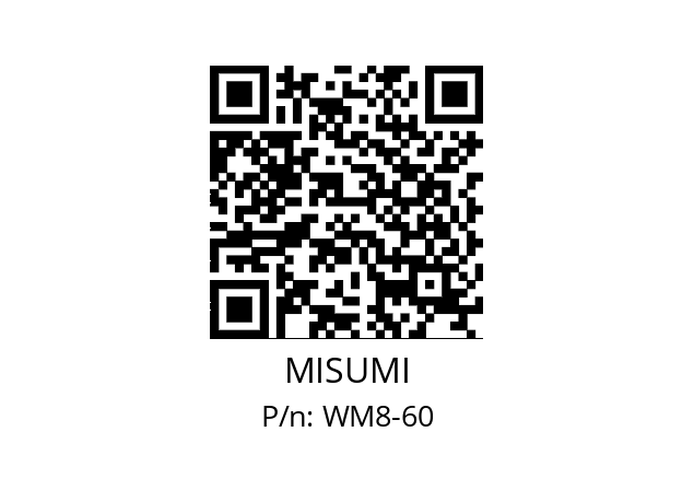   MISUMI WM8-60