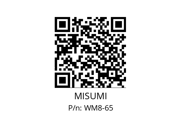   MISUMI WM8-65