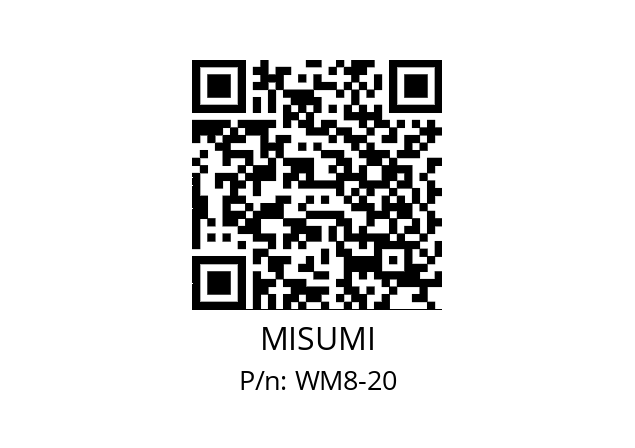   MISUMI WM8-20