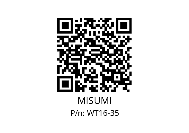   MISUMI WT16-35