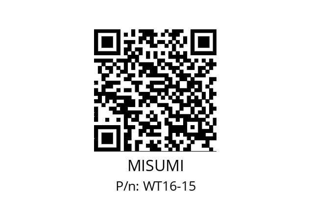   MISUMI WT16-15