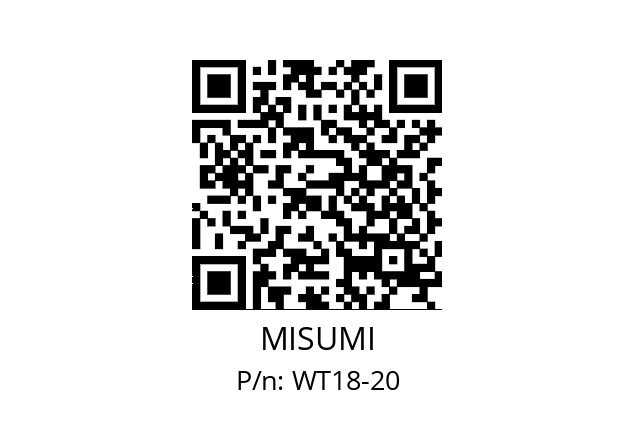   MISUMI WT18-20