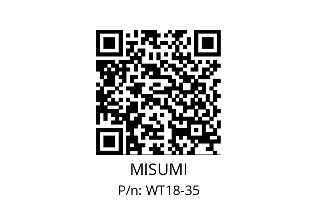   MISUMI WT18-35