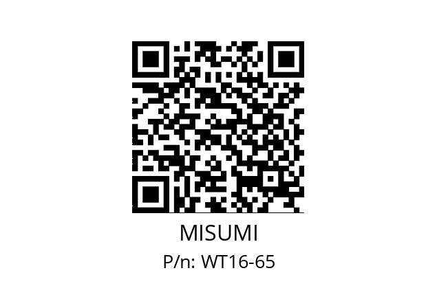   MISUMI WT16-65