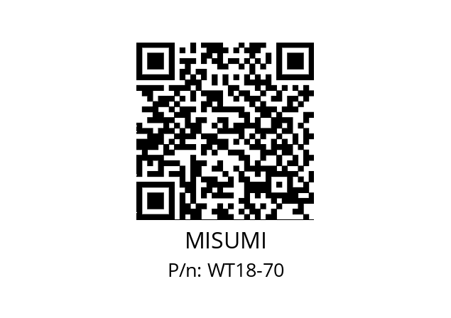   MISUMI WT18-70