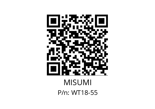   MISUMI WT18-55