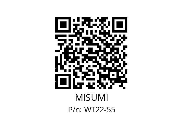   MISUMI WT22-55