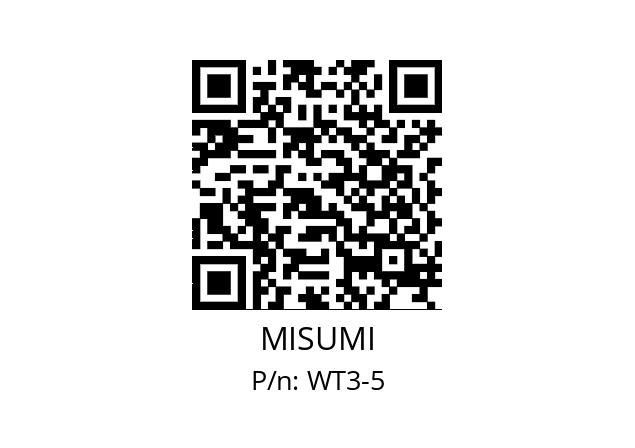   MISUMI WT3-5