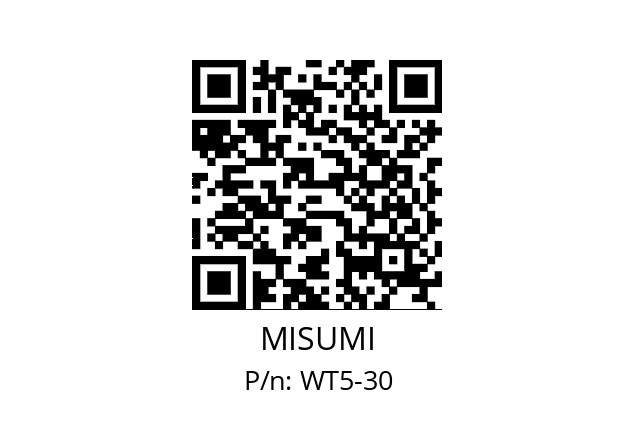   MISUMI WT5-30