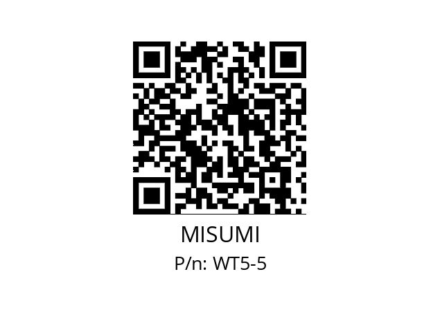   MISUMI WT5-5