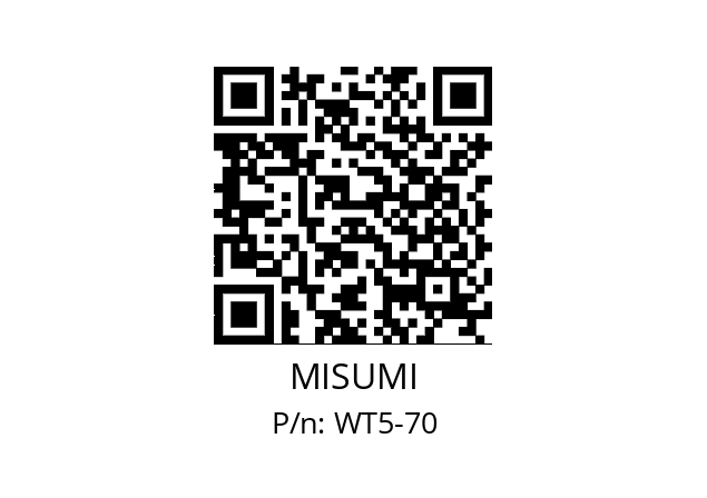   MISUMI WT5-70