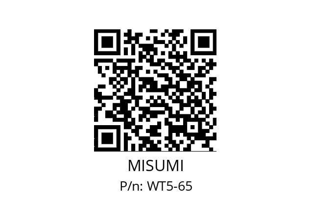   MISUMI WT5-65