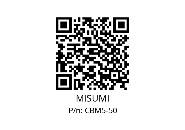   MISUMI CBM5-50