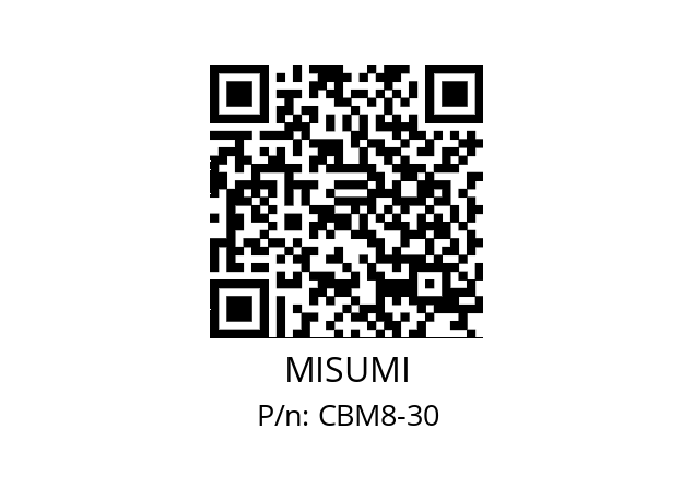   MISUMI CBM8-30