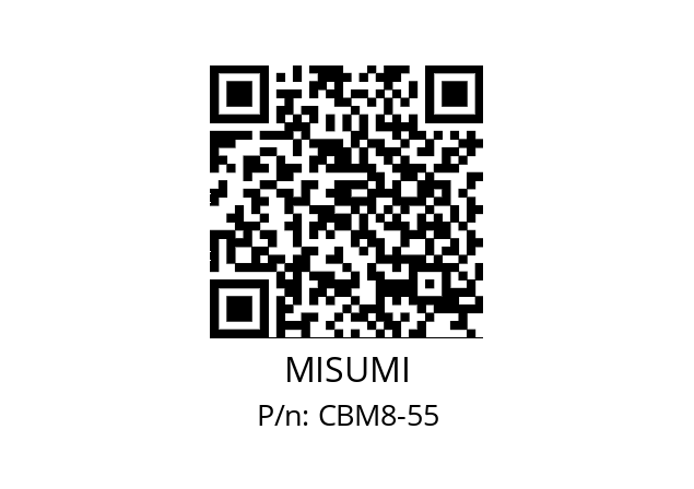   MISUMI CBM8-55