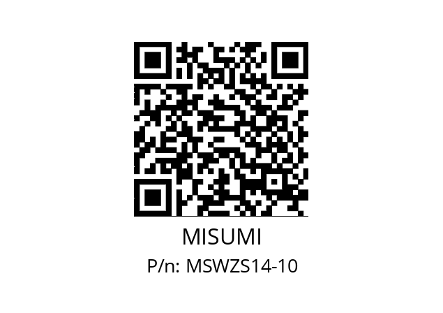   MISUMI MSWZS14-10