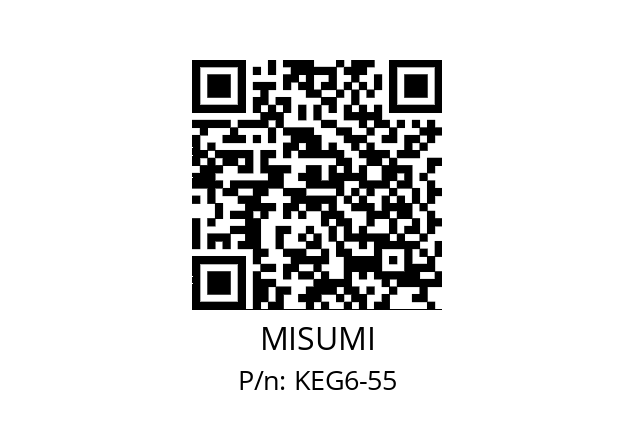   MISUMI KEG6-55