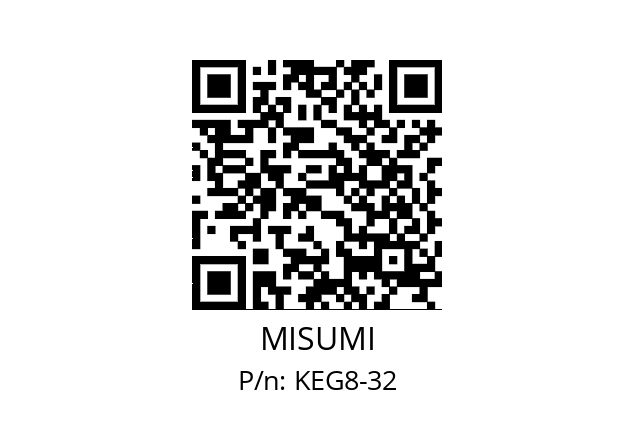   MISUMI KEG8-32