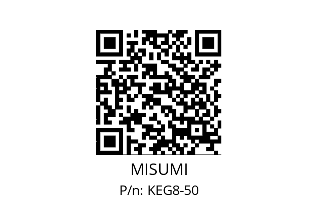   MISUMI KEG8-50