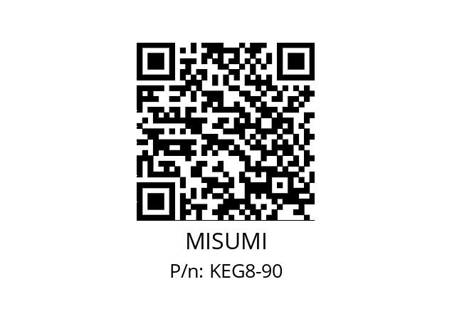   MISUMI KEG8-90