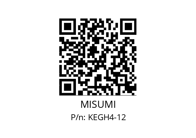   MISUMI KEGH4-12