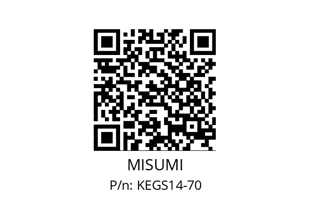   MISUMI KEGS14-70