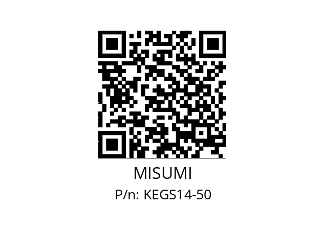   MISUMI KEGS14-50