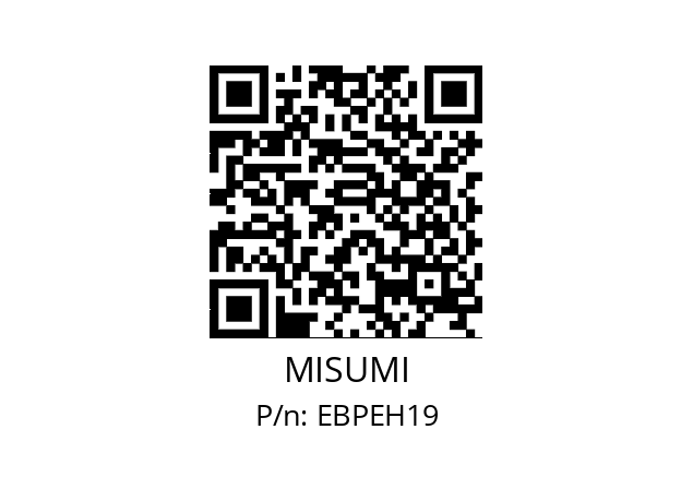   MISUMI EBPEH19