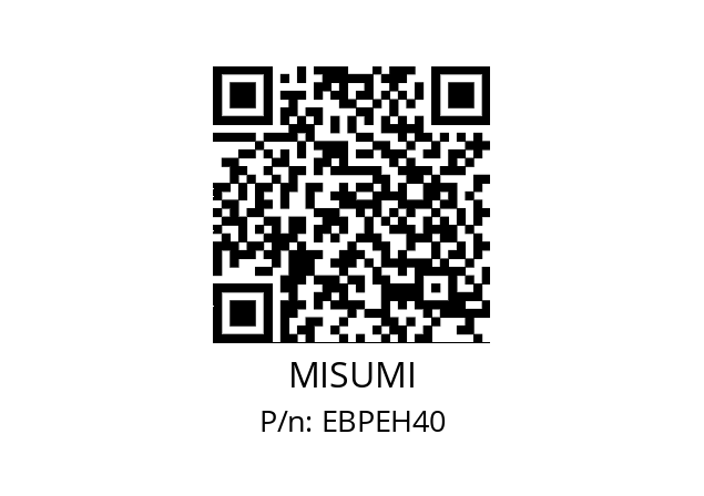   MISUMI EBPEH40