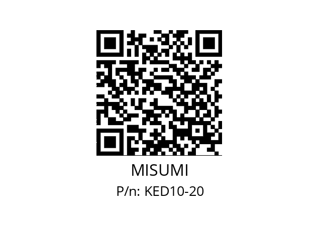   MISUMI KED10-20