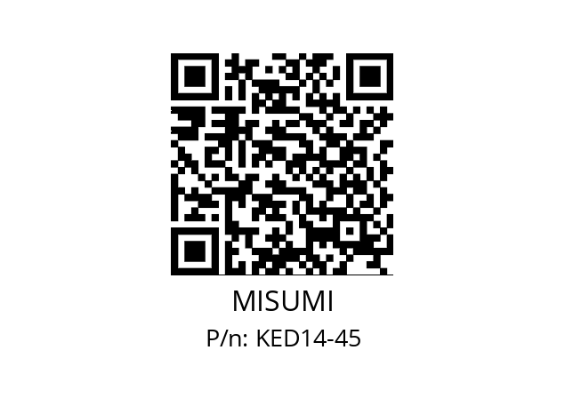   MISUMI KED14-45